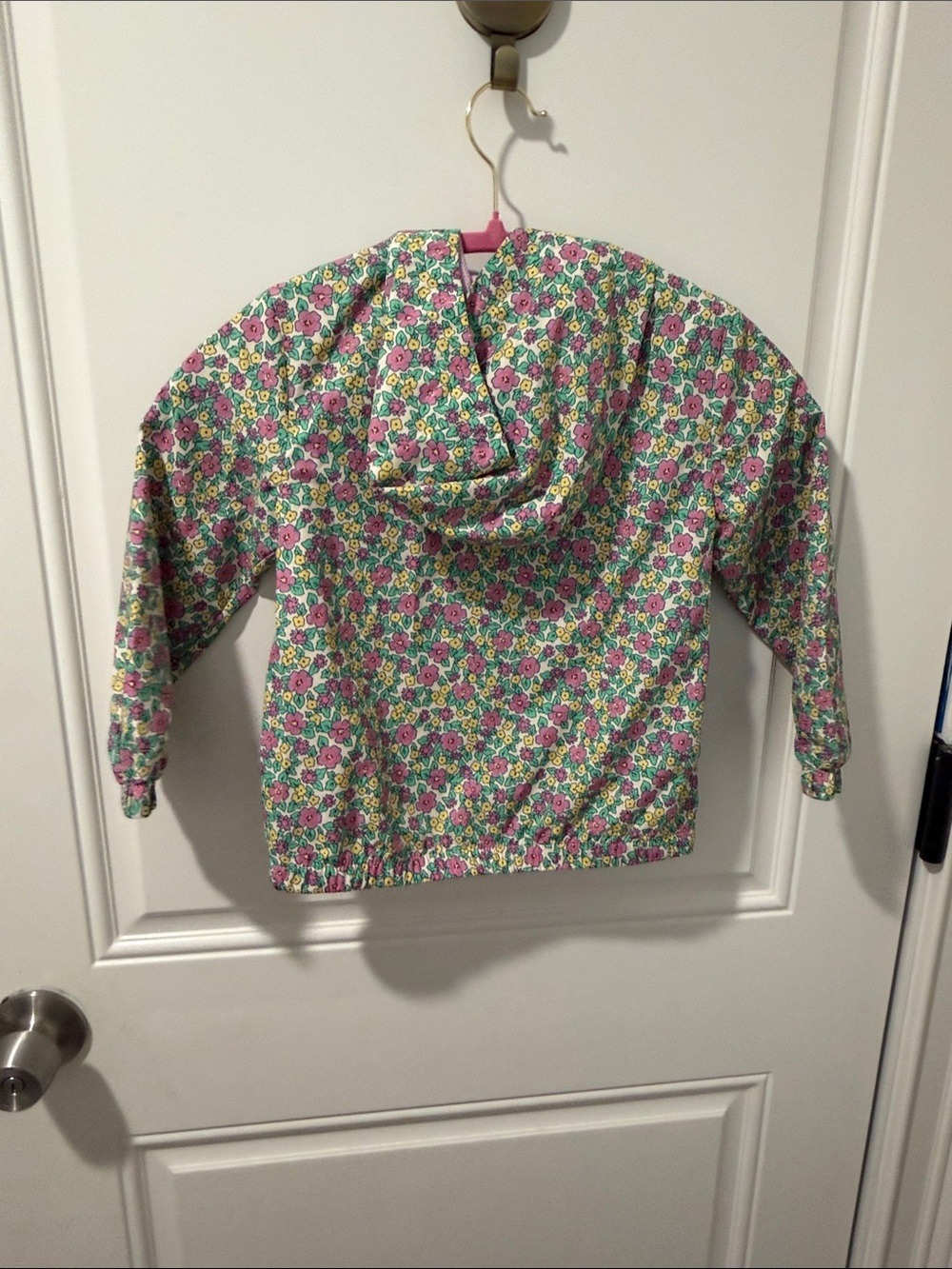 Girls Floral Lightweight Hooded Jacket - size 4T NWT - Picture 3 of 4